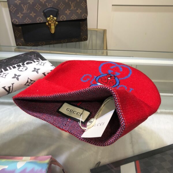 Gucci Beanie Cashmere In Red