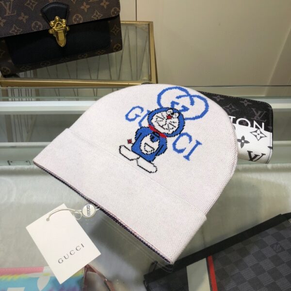 Gucci Beanie Cashmere In White