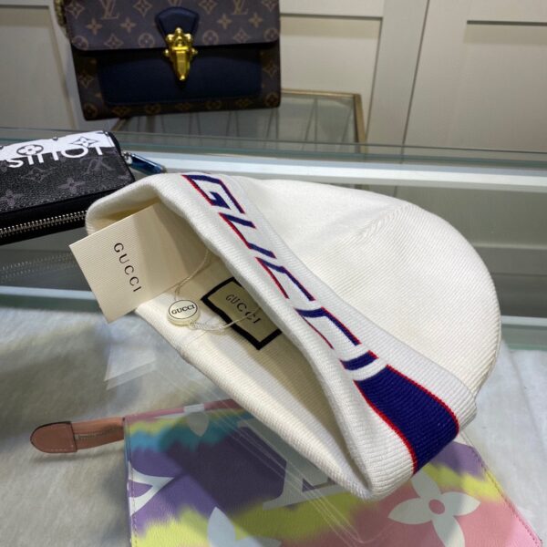 Gucci Beanie Cashmere In White