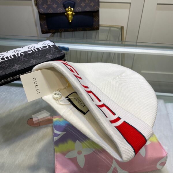 Gucci Beanie Cashmere In White