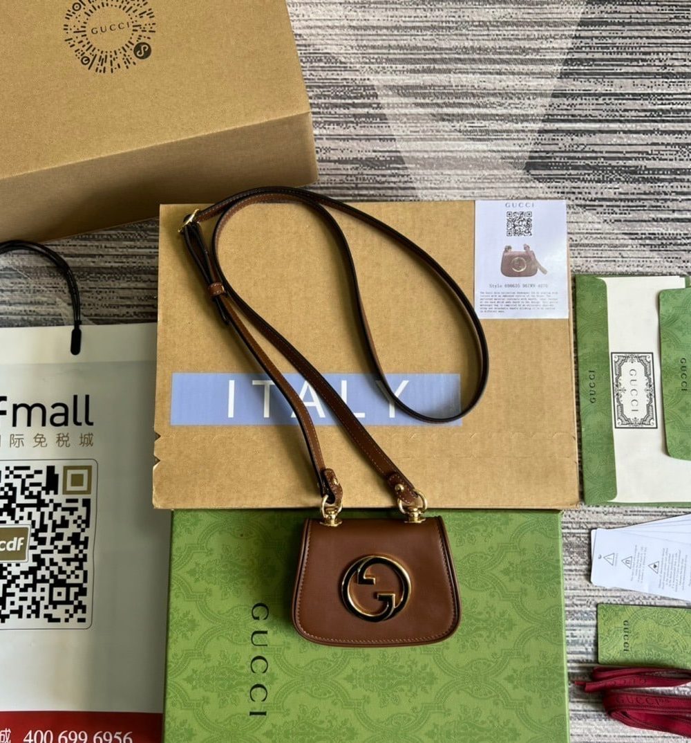 1:1 Replica Gucci Blondie Card Case Wallet Red For Women, Women's Bags 4.5in/12cm GG