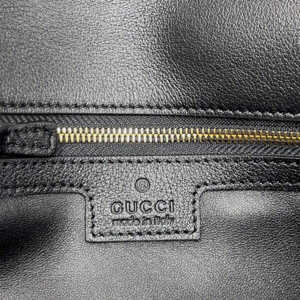 1:1 Replica Gucci Blondie Shoulder Bag Black For Women, Women's Bags 11in/28cm GG‎ 699268 UXX0G 1000