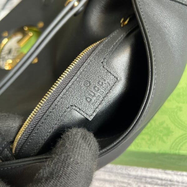 1:1 Replica Gucci Blondie Shoulder Bag Black For Women, Women's Bags 11in/28cm GG‎ 699268 UXX0G 1000