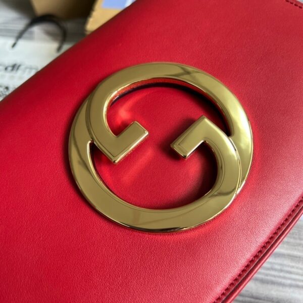 1:1 Replica Gucci Blondie Shoulder Bag Red For Women, Women's Bags 11in/28cm GG‎