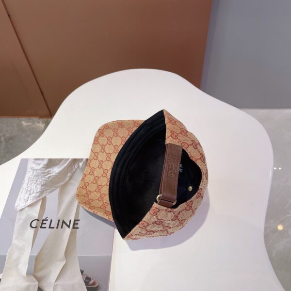 Gucci Canvas Baseball Hat With Horsebit Beige GG Hat