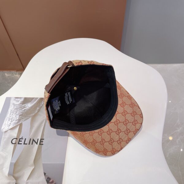 Gucci Canvas Baseball Hat With Horsebit Beige GG Hat