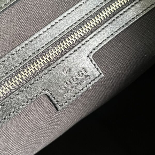 1:1 Replica Gucci Casual Style Logo Totes Cream/Black For Women 38.5cm / 15.1in 739684 DAAAH 2754