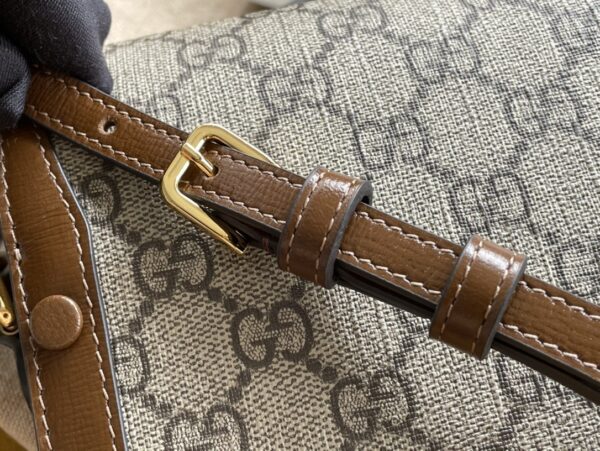 1:1 Replica Gucci Children's Horsebit 1955 Mini Bag Beige For Women, Women's Bags 7in/18cm GG‎ ‎699296 92TCG 8563