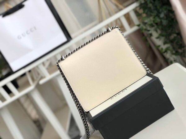 1:1 Replica Gucci Dionysus Mini Bag White For Women 7.5in/20cm GG 421970 0K7JN 9680