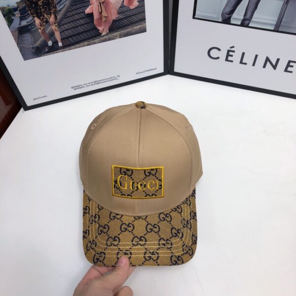Gucci GG Baseball Hat Beige GG Hat