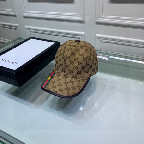 Gucci GG Baseball Hat Beige GG Hat