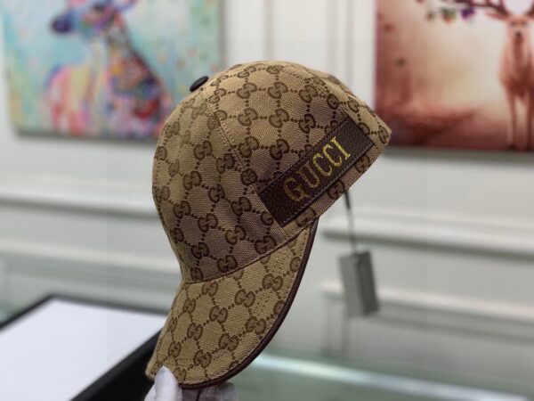 Gucci GG Baseball Hat Beige GG Hat