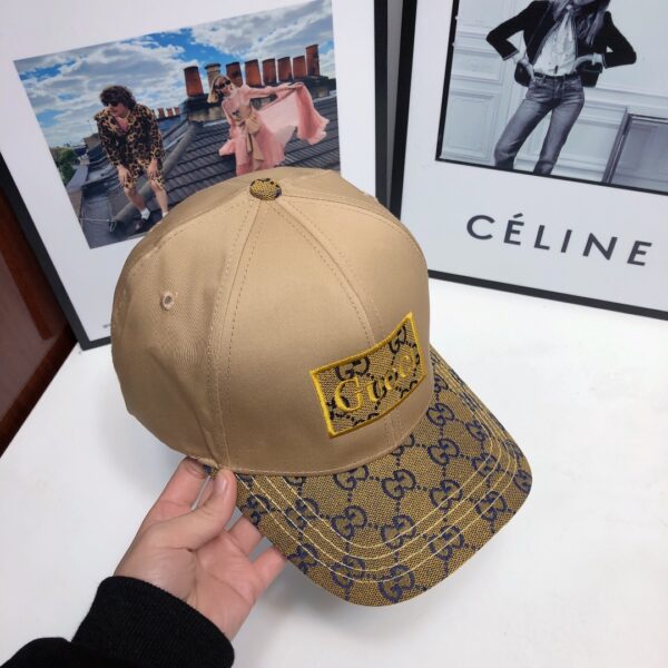 Gucci GG Baseball Hat Beige GG Hat