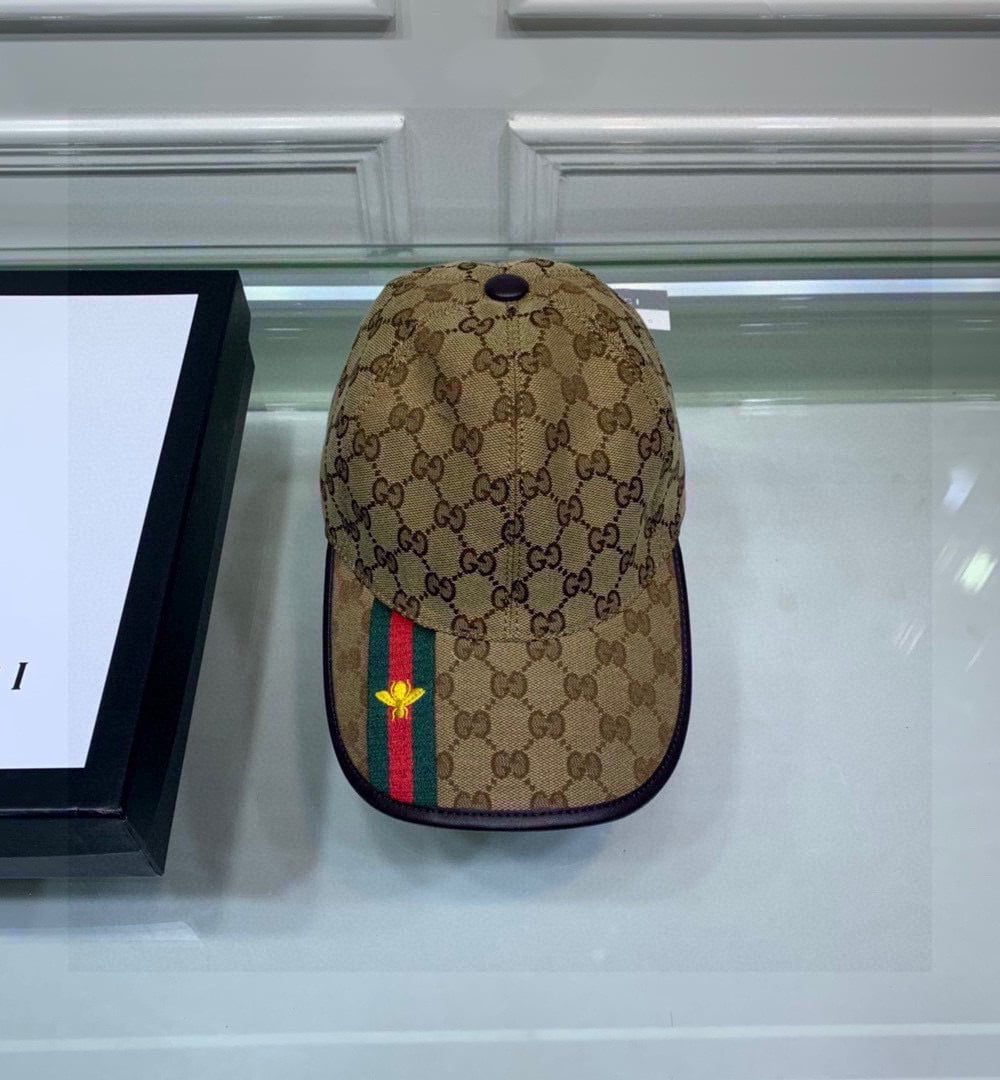 Gucci GG Baseball Hat Beige GG Hat