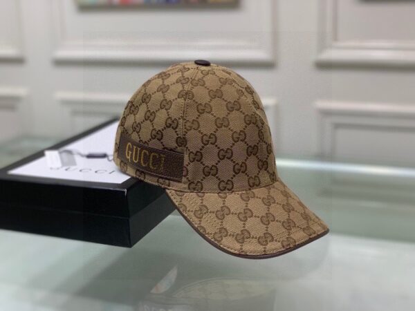 Gucci GG Baseball Hat Beige GG Hat