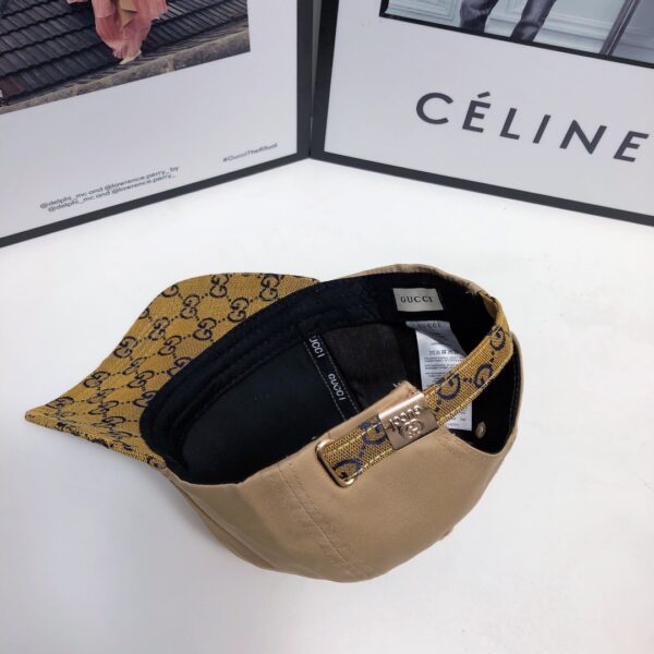 Gucci GG Baseball Hat Beige GG Hat
