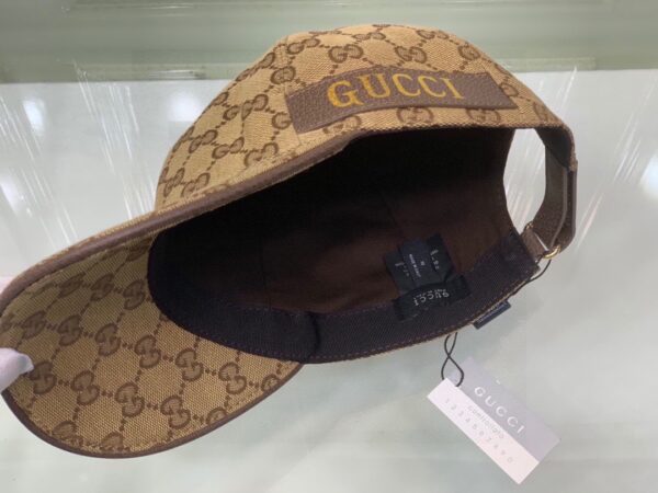 Gucci GG Baseball Hat Beige GG Hat