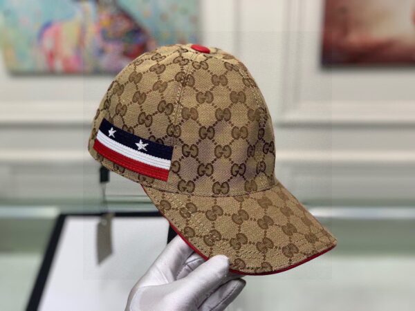 Gucci GG Baseball Hat Beige GG Hat