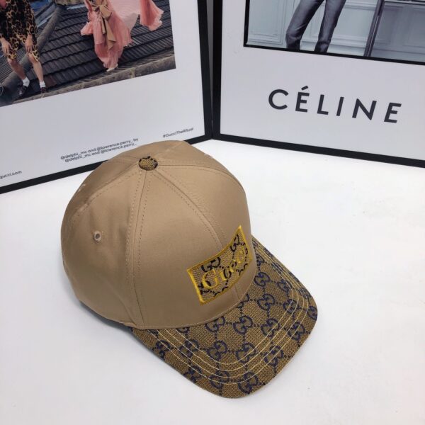 Gucci GG Baseball Hat Beige GG Hat