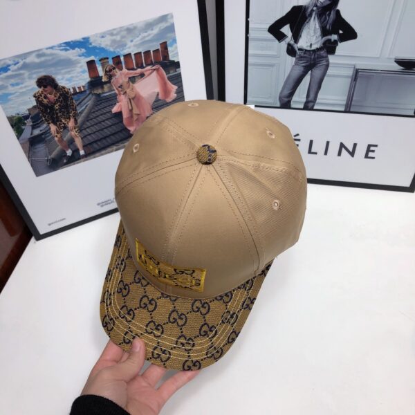 Gucci GG Baseball Hat Beige GG Hat
