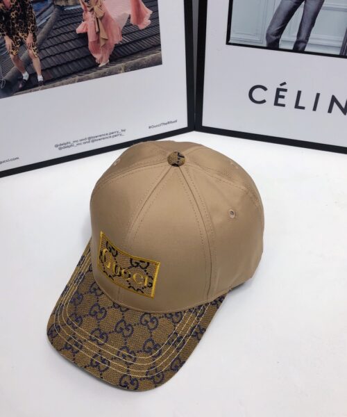 Gucci GG Baseball Hat Beige GG Hat