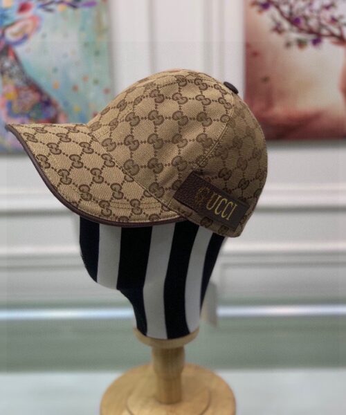 Gucci GG Baseball Hat Beige GG Hat
