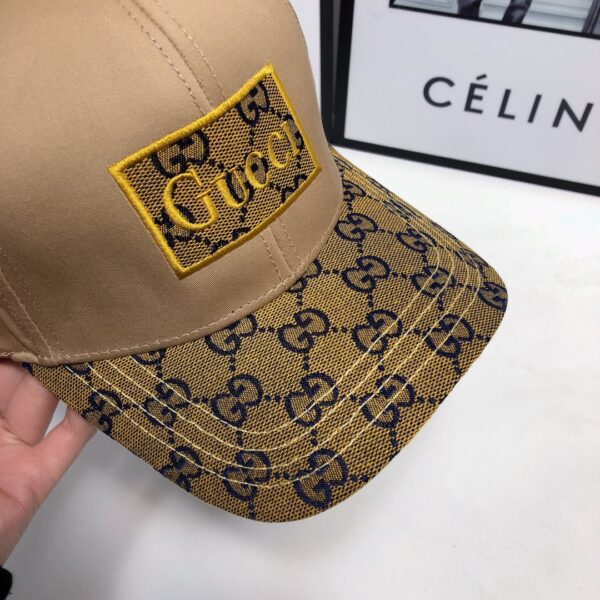 Gucci GG Baseball Hat Beige GG Hat
