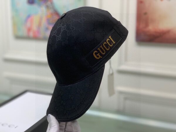 Gucci GG Baseball Hat Black GG Hat