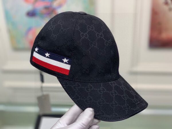 Gucci GG Baseball Hat Black GG Hat