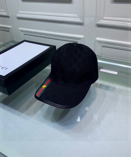 Gucci GG Baseball Hat Black GG Hat