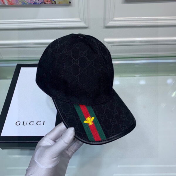 Gucci GG Baseball Hat Black GG Hat