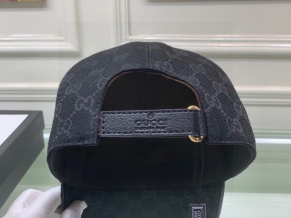 Gucci GG Baseball Hat Black GG Hat