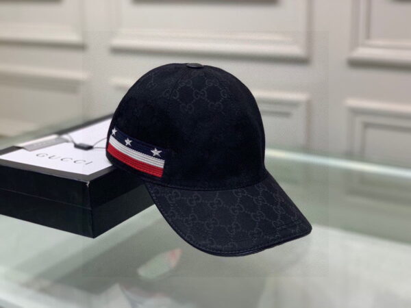 Gucci GG Baseball Hat Black GG Hat