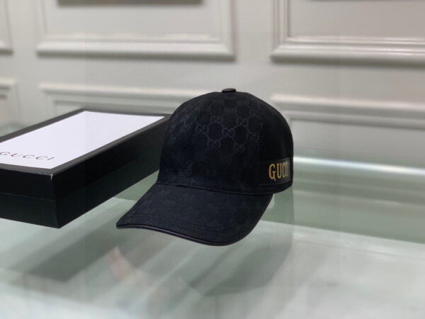 Gucci GG Baseball Hat Black GG Hat