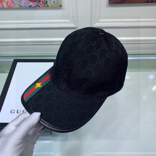 Gucci GG Baseball Hat Black GG Hat