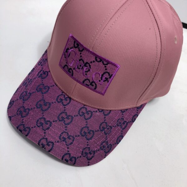 Gucci GG Baseball Hat Pink GG Hat
