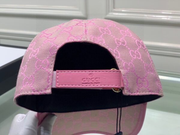 Gucci GG Baseball Hat Pink GG Hat