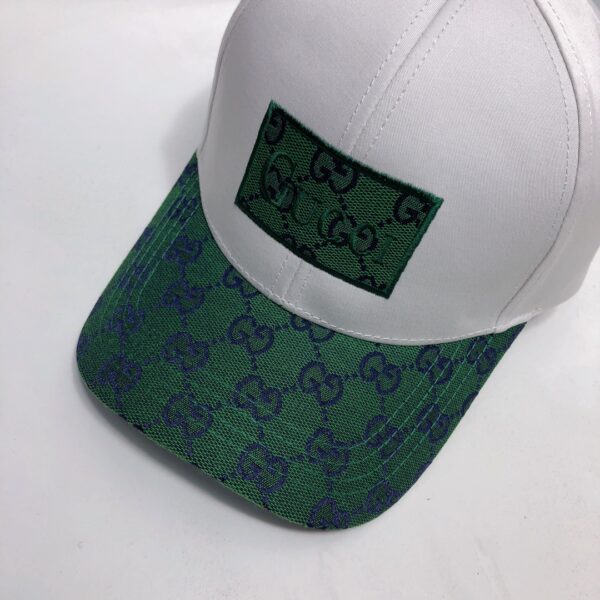 Gucci GG Baseball Hat White GG Hat