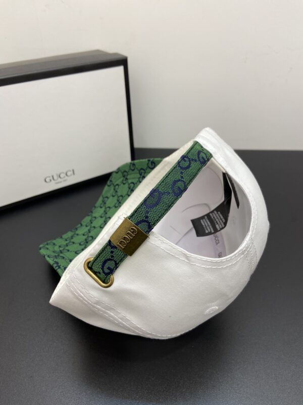 Gucci GG Baseball Hat White GG Hat