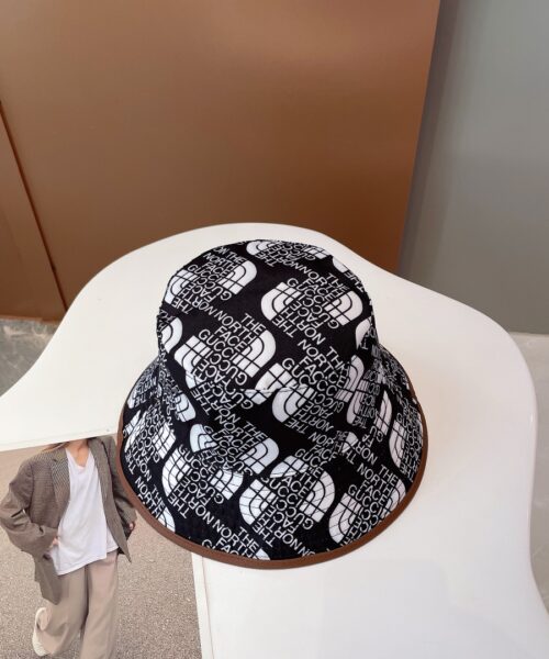 Gucci GG Bucket Hat Black/Yellow GG Hat