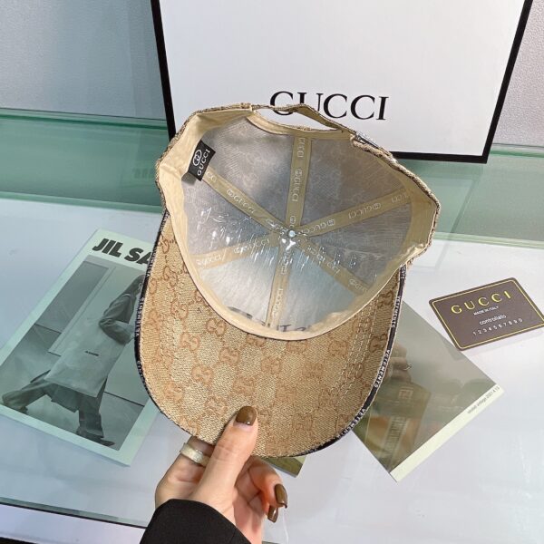 Gucci GG Canvas Baseball Cap Beige