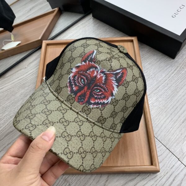Gucci GG Canvas Baseball Cap Beige