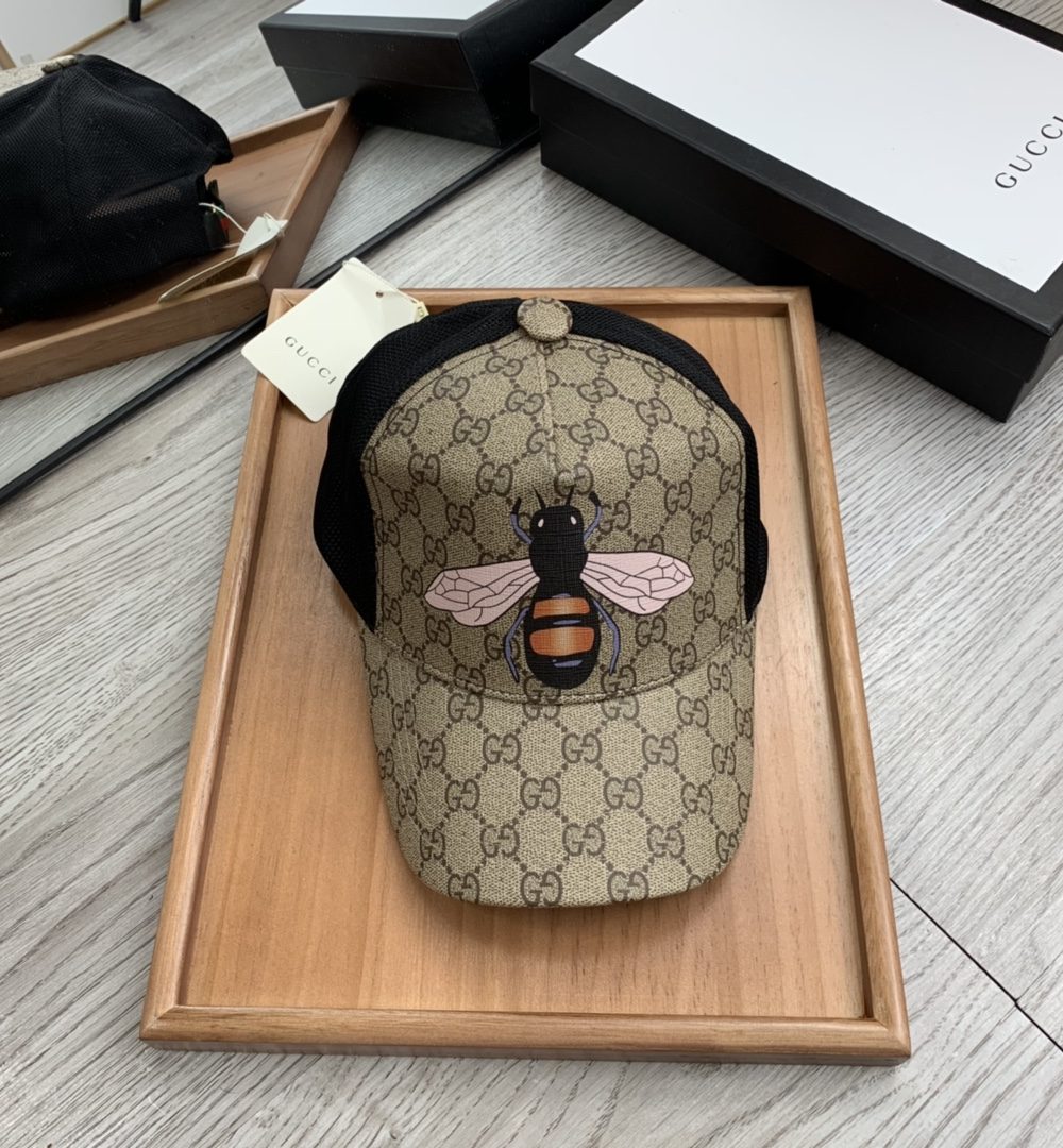 Gucci GG Canvas Baseball Cap Beige