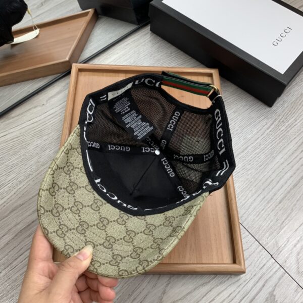 Gucci GG Canvas Baseball Cap Beige