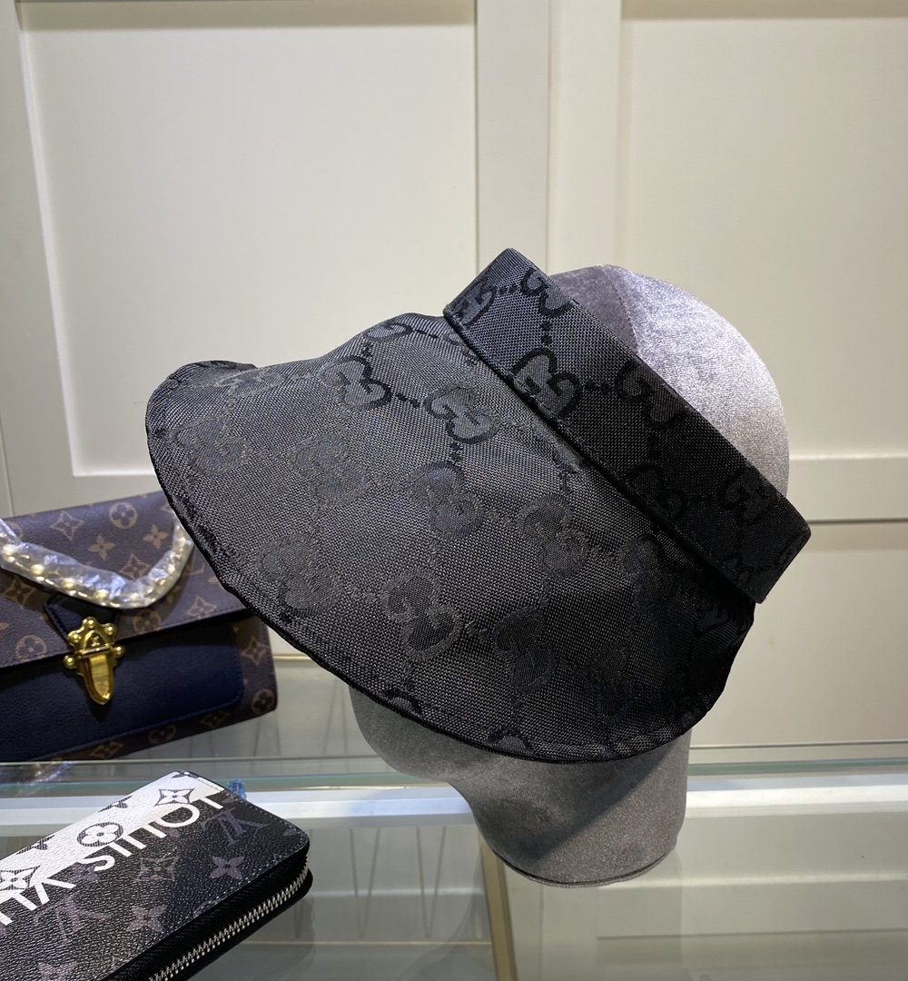 Gucci GG Canvas Baseball Cap Black