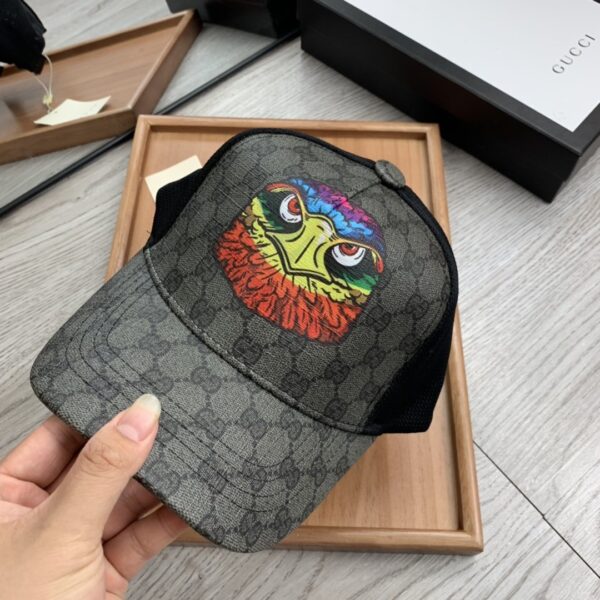 Gucci GG Canvas Baseball Cap Black