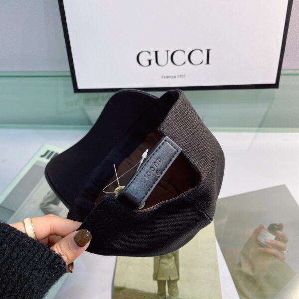 Gucci GG Canvas Baseball Cap Black