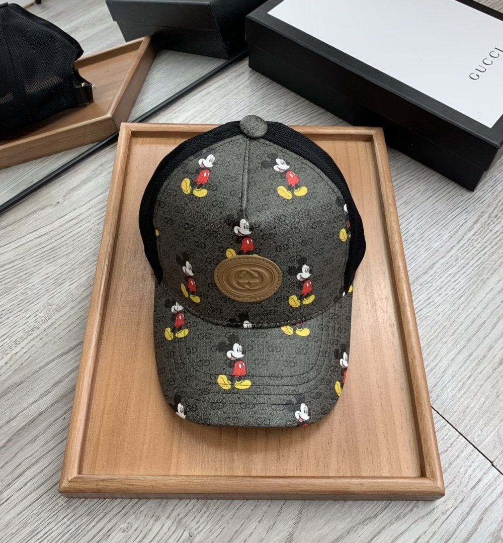 Gucci GG Canvas Baseball Cap Black