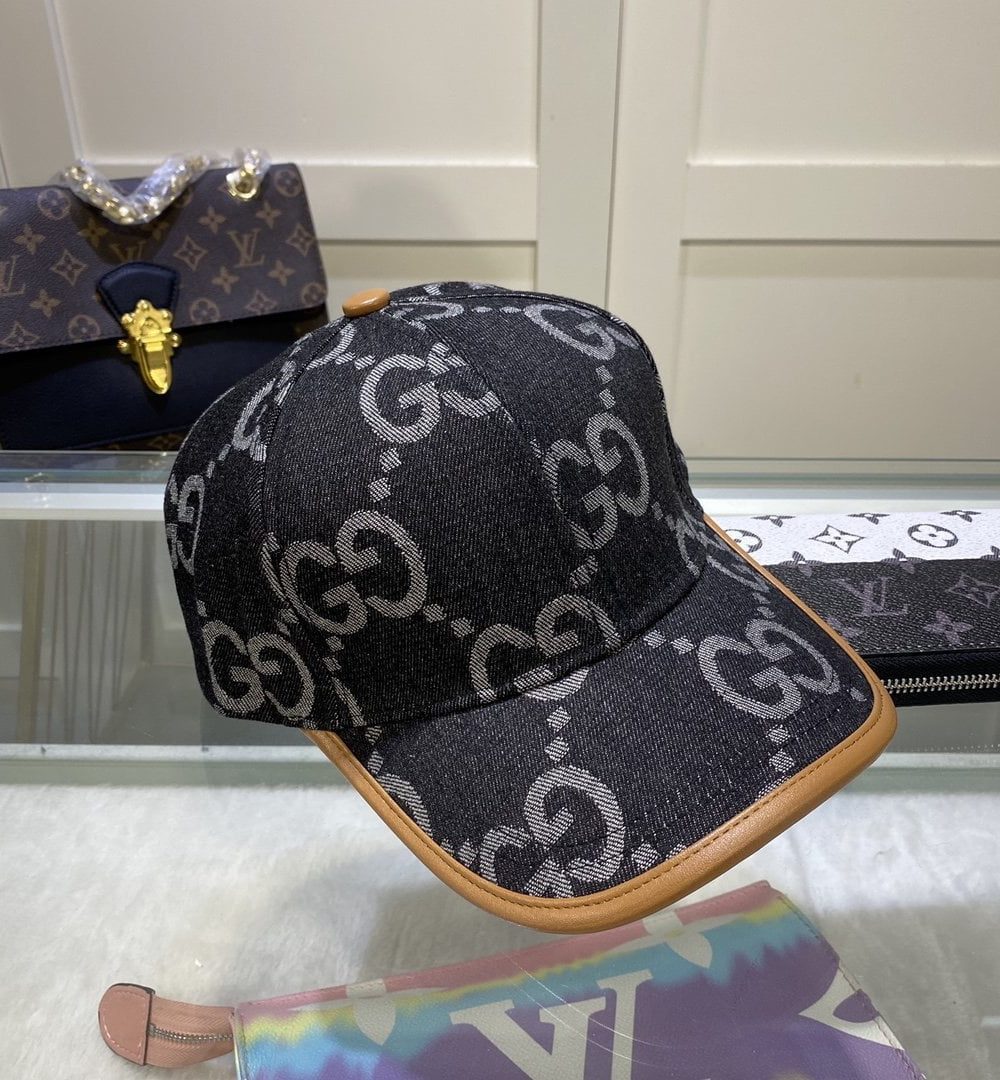Gucci GG Canvas Baseball Cap Black