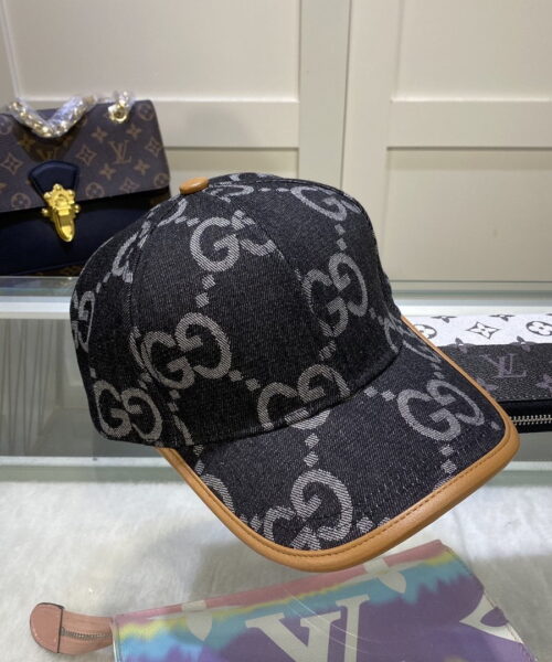Gucci GG Canvas Baseball Cap Black